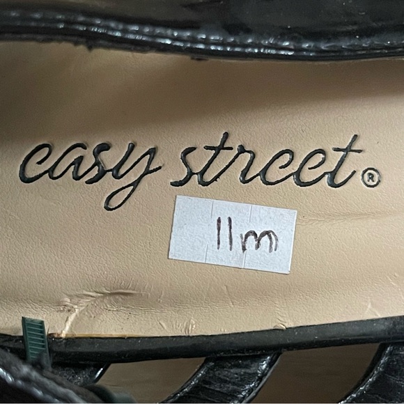 Easy Street Black Heels - Picture 7 of 7